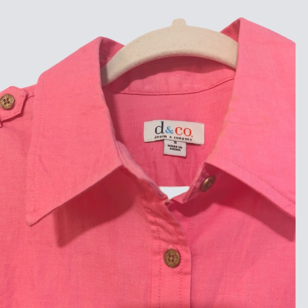 D & Company Pink Shirt - Picture 3 of 3